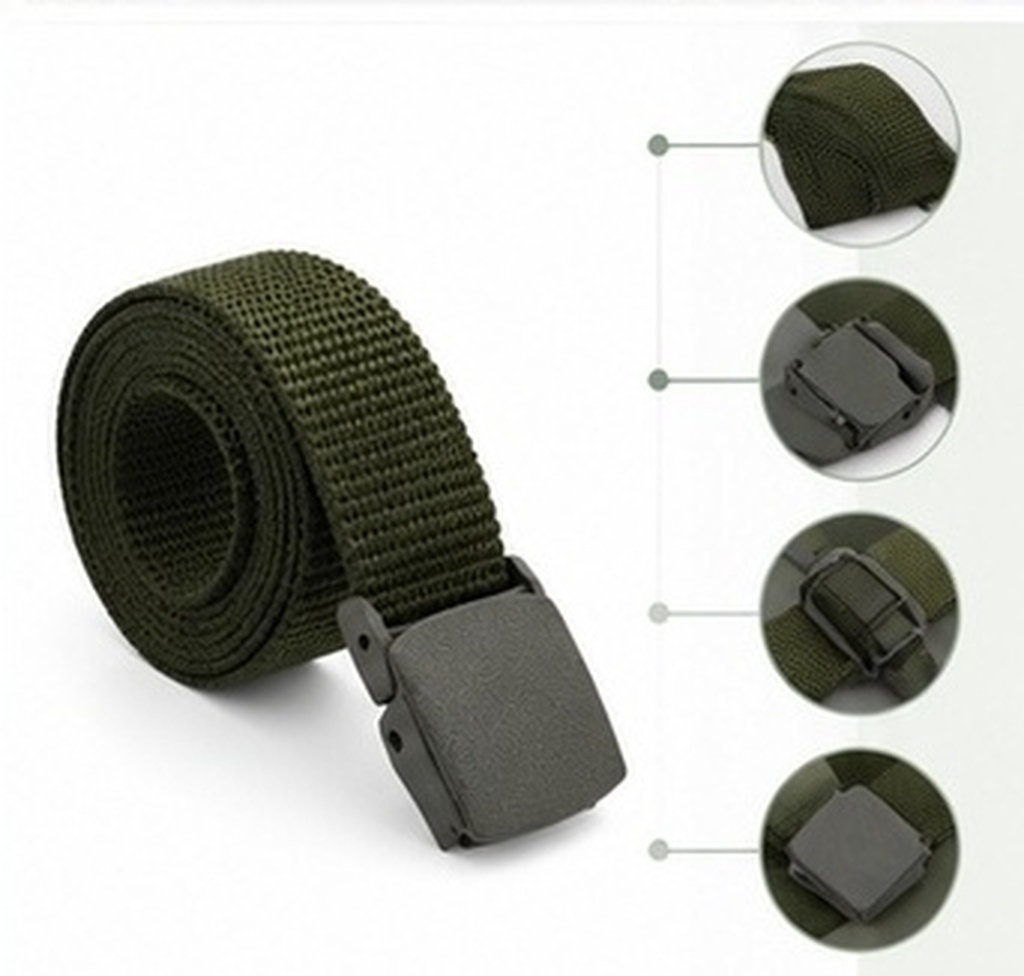 Outdoor Adventure Sports - メンズ用ナイロン製調整可能ベルト4本セット。タクティカル、アウトドア、ヘビーデューティー、ウェビングデザイン、拡張可能、アドベンチャースポーツ、ユーティリティ用途に最適。