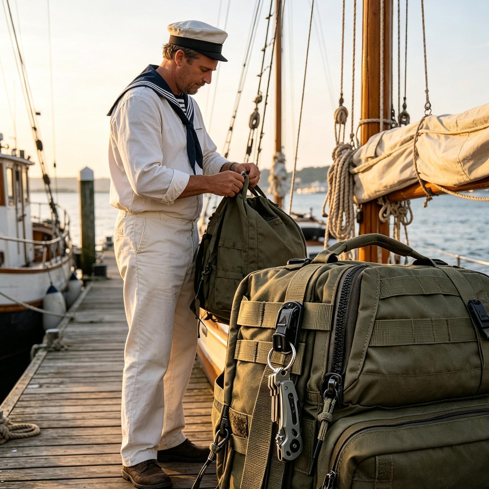 1個入り。ベルトに取り付けられる多機能キーホルダー。頑丈なバ - Outdoor Adventure Backpack のレビューと価格