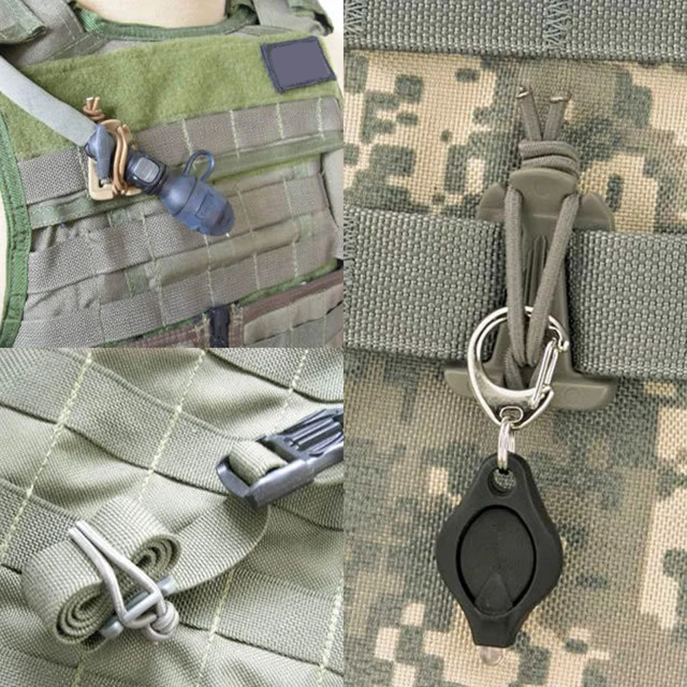 1/2/5 個バックパックバックルクランプカラビナサバイバル - Outdoor Adventure Backpack のレビューと価格