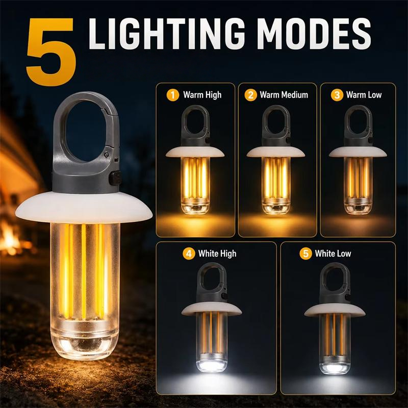 5つのモードを備えた充電式LED懐中電灯。超高輝度で、キャン - Outdoor Adventure Trips のレビューと価格