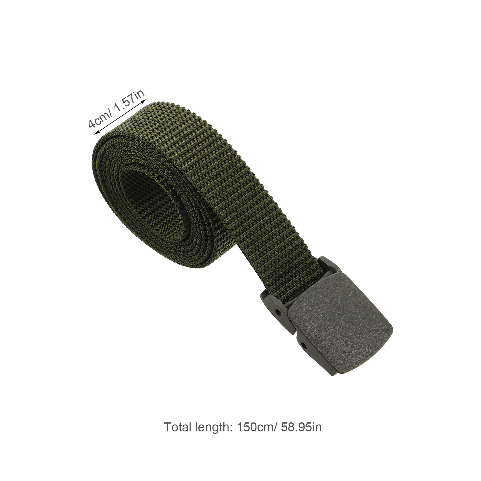 メンズ用ナイロン製調整可能ベルト4本セット。タクティカル、ア - Outdoor Adventure Sports のレビューと価格