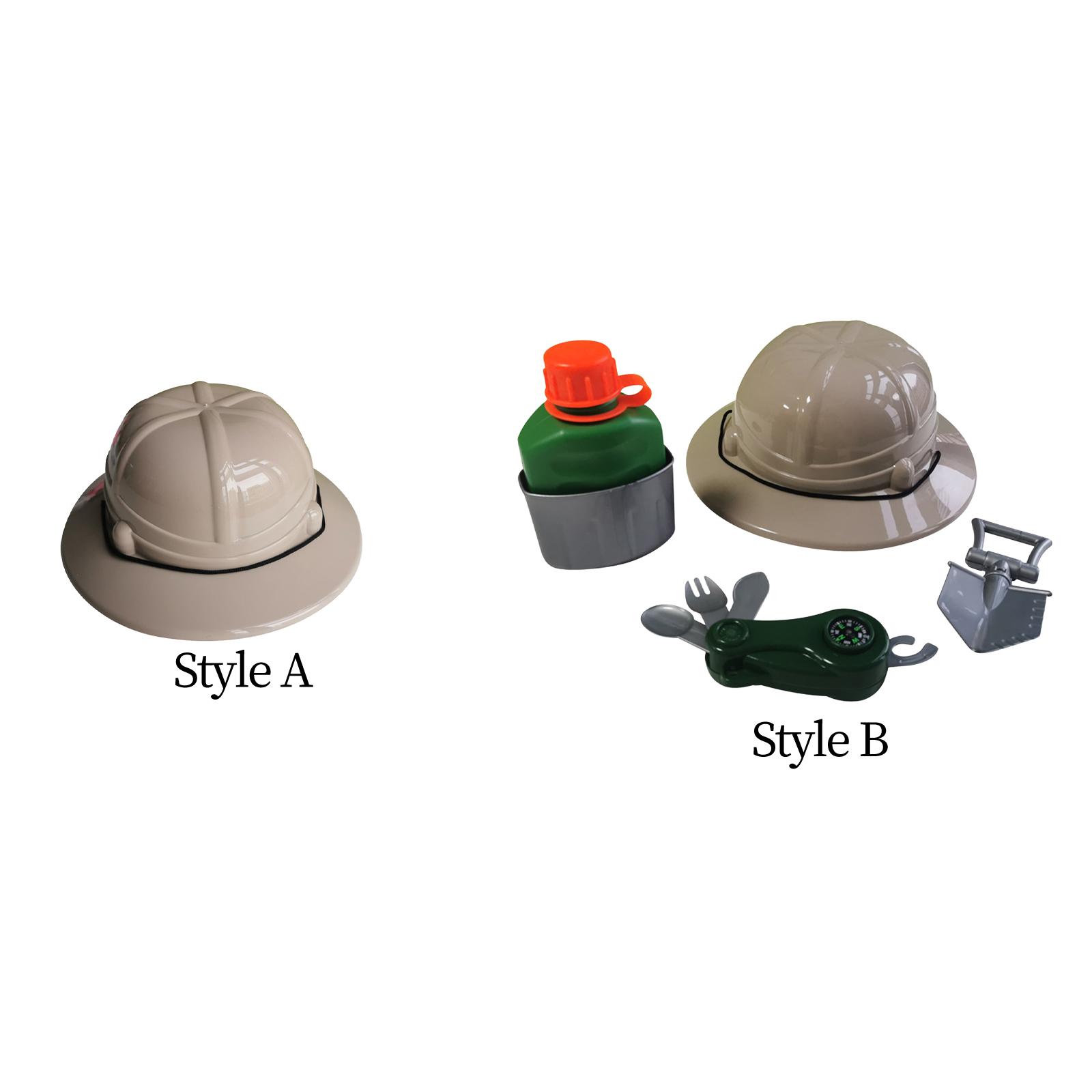 幼児向け探検家コスチュームセット。帽子、シャベル、コンパス付 - Outdoor Adventure Kit For Kids のレビューと価格