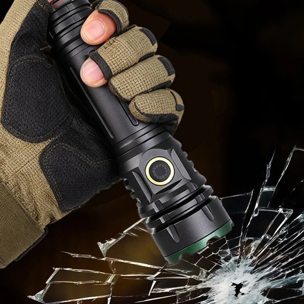 2000LM 超高輝度 LED 懐中電灯 充電式トーチ 長距 - Outdoor Adventure Trips のレビューと価格