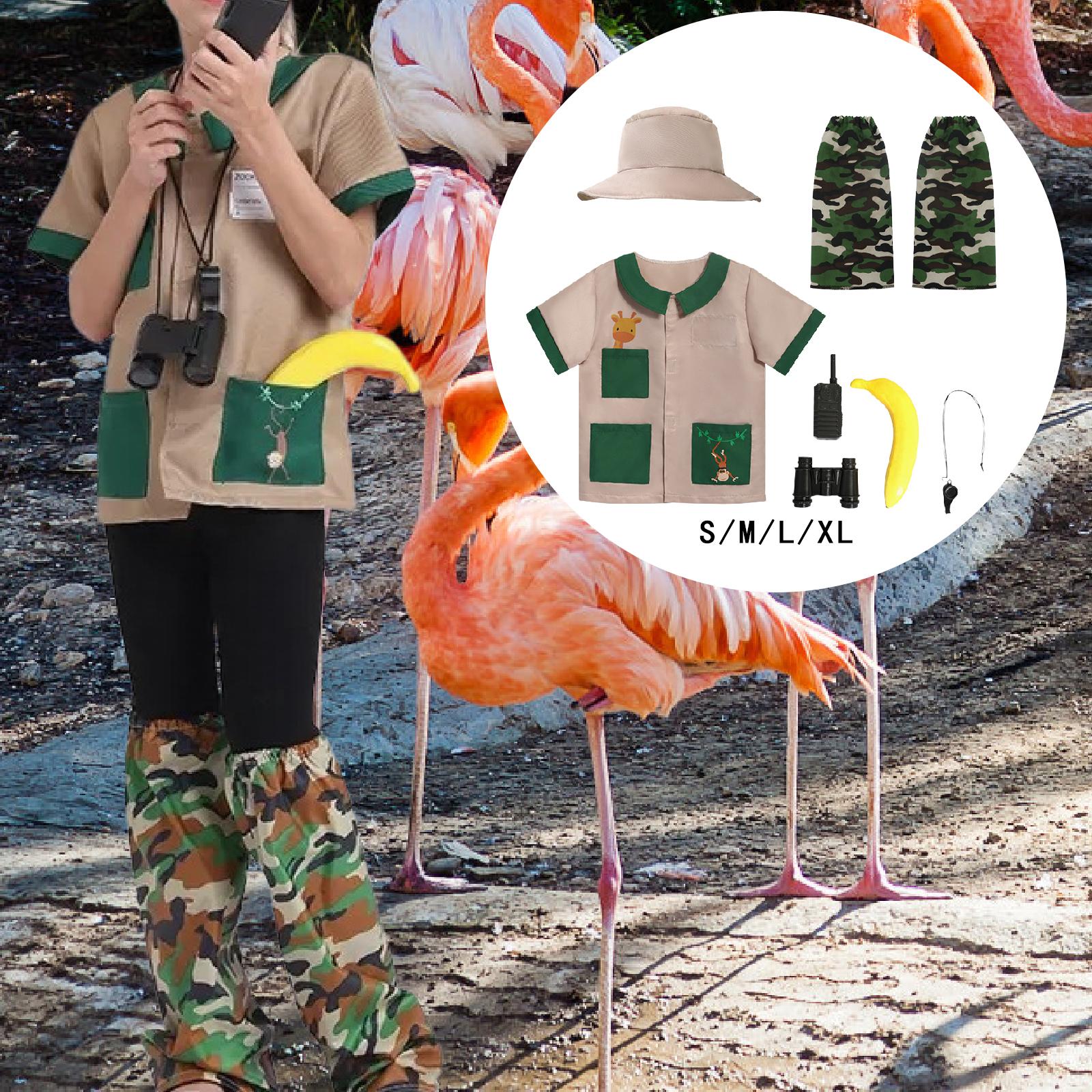 キッズエクスプローラーコスチュームセット ホイッスル 望遠鏡 - Outdoor Adventure Kit For Kids のレビューと価格