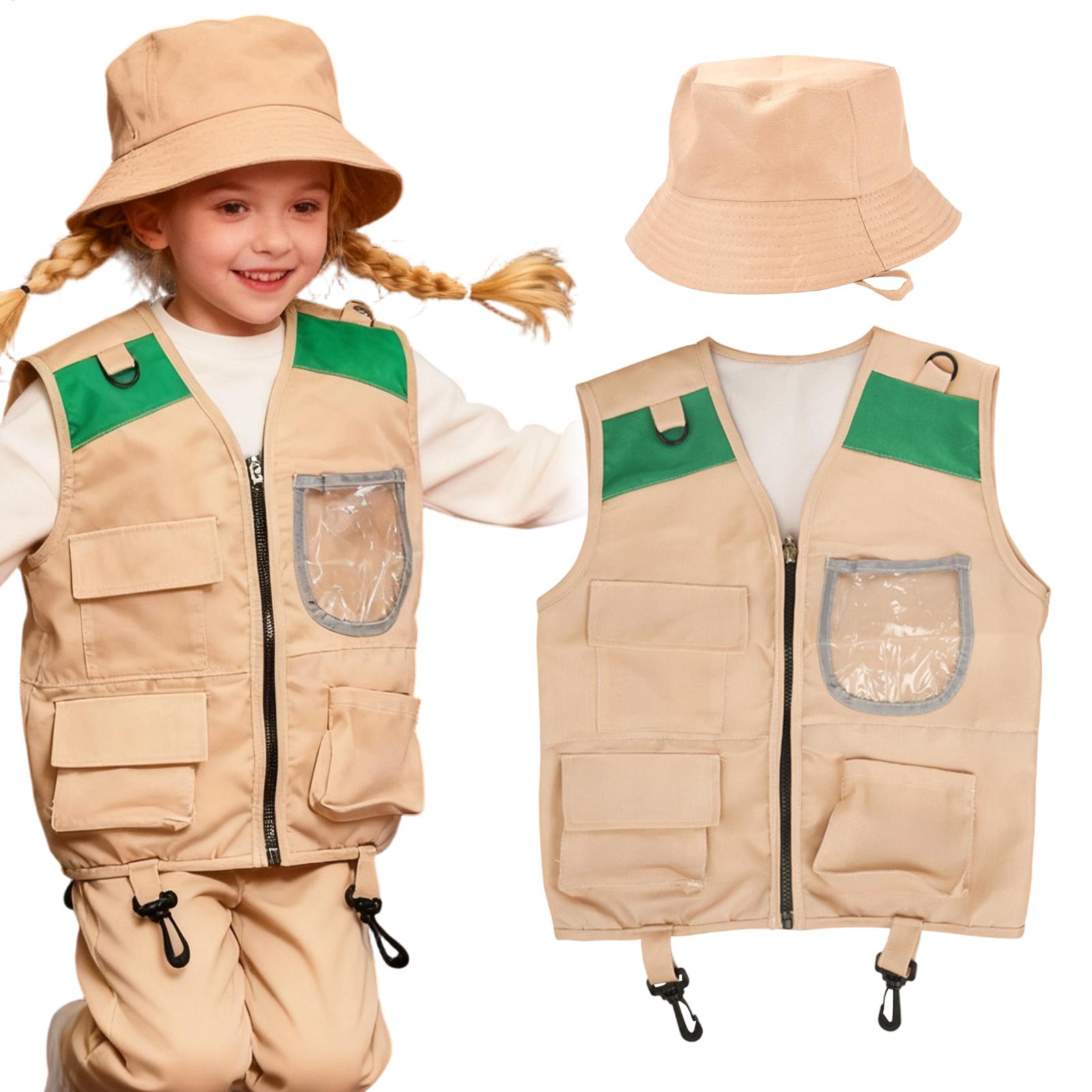 サファリ探検家コスチューム キッズロールプレイアウトドアアド - Outdoor Adventure Kit For Kids のレビューと価格